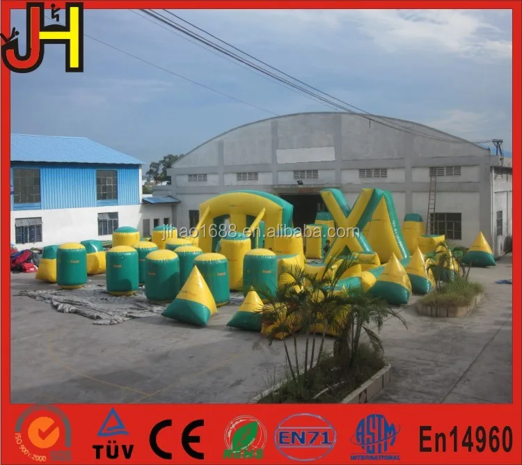 Best Quality Inflatable Paintball Bunker Barrier  Air Bunker For Shooting Sport Game