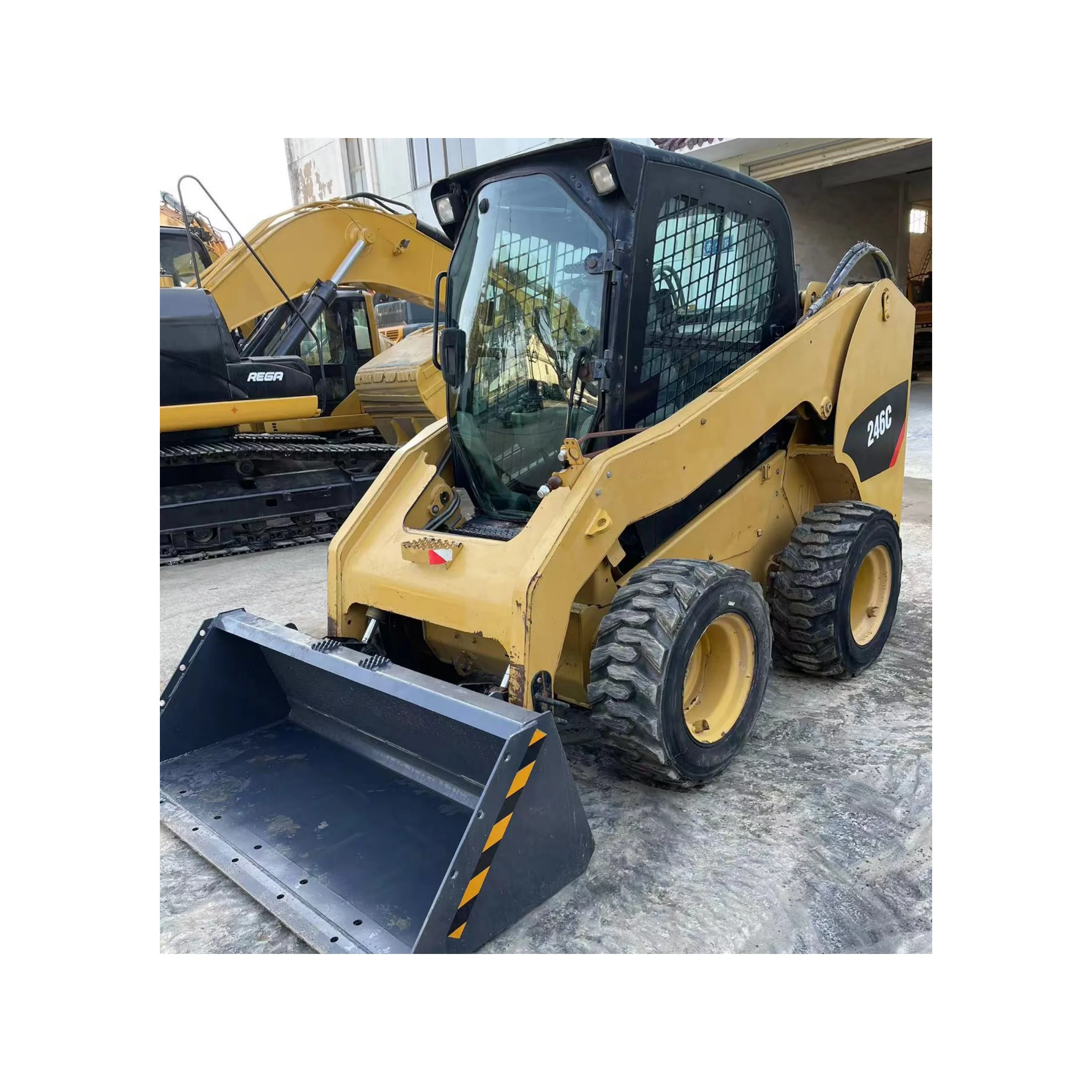 HOT SALE USED CAT 246C/CAT 246 3TON MINI SKID STEER LOADERS IN GOOD CONDITION
