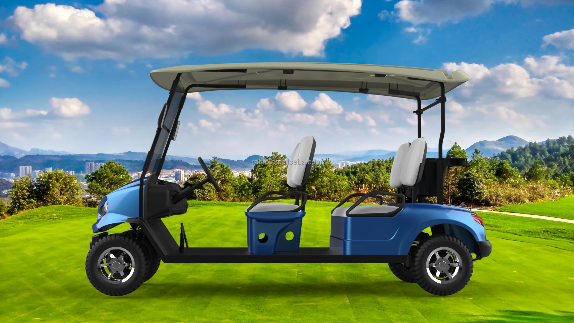 cheap chinese 4 seaters electric golf cart new club cars