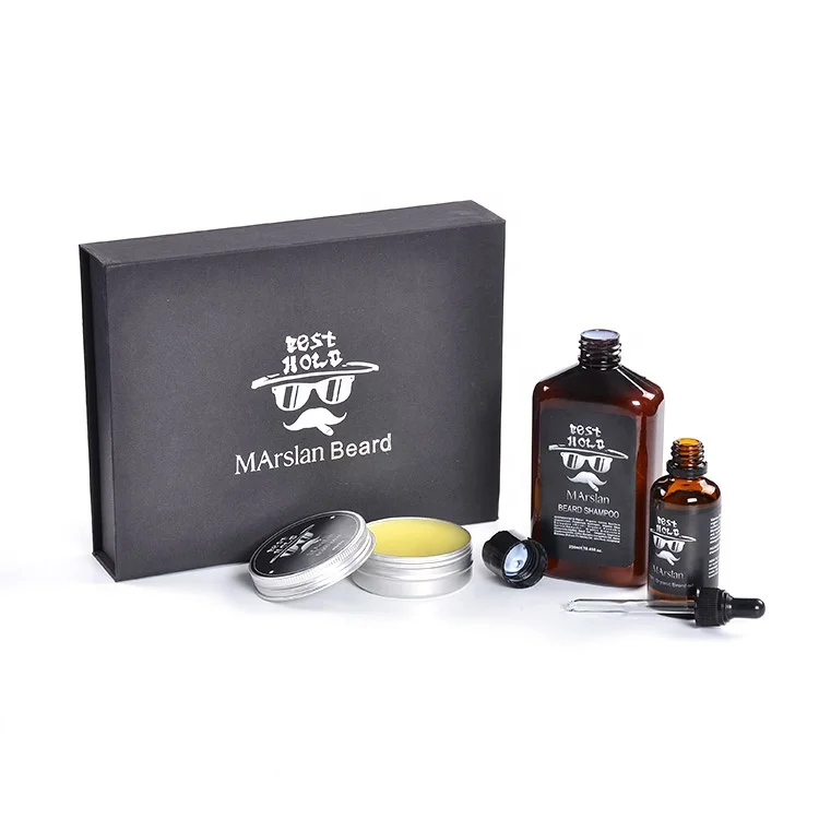 Beard Growth Kit Beard Grooming Kit Shampoo Wash Growth Beard Oil For Men Grooming Care