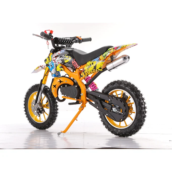 Dirt bike 49cc 2 stroke mini motor, off road electric start motorcycle kids dirt bike 49cc for sale