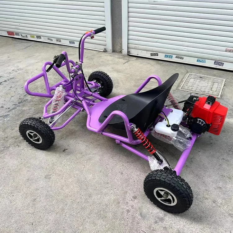 Zhuoyuan New 63cc Drift Karting Dirt Buggy Children Karting Carting Car Mini Drift Go Kart