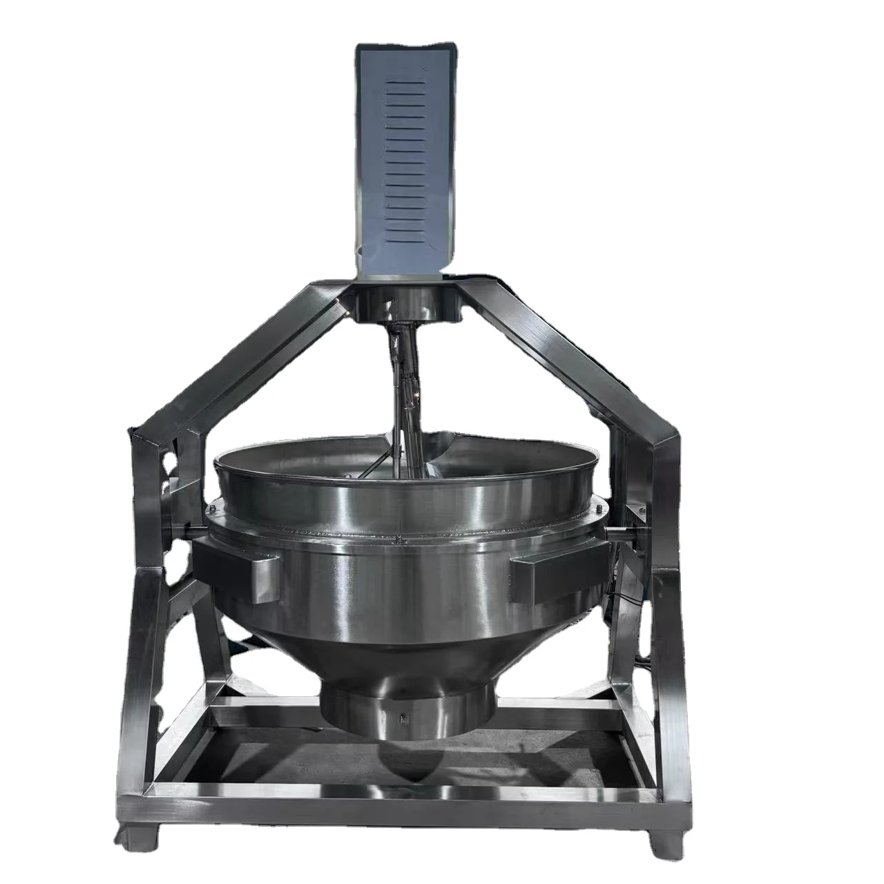 processing small jam rice robot stir fry auto mixer making oil cook automatic cooking machine