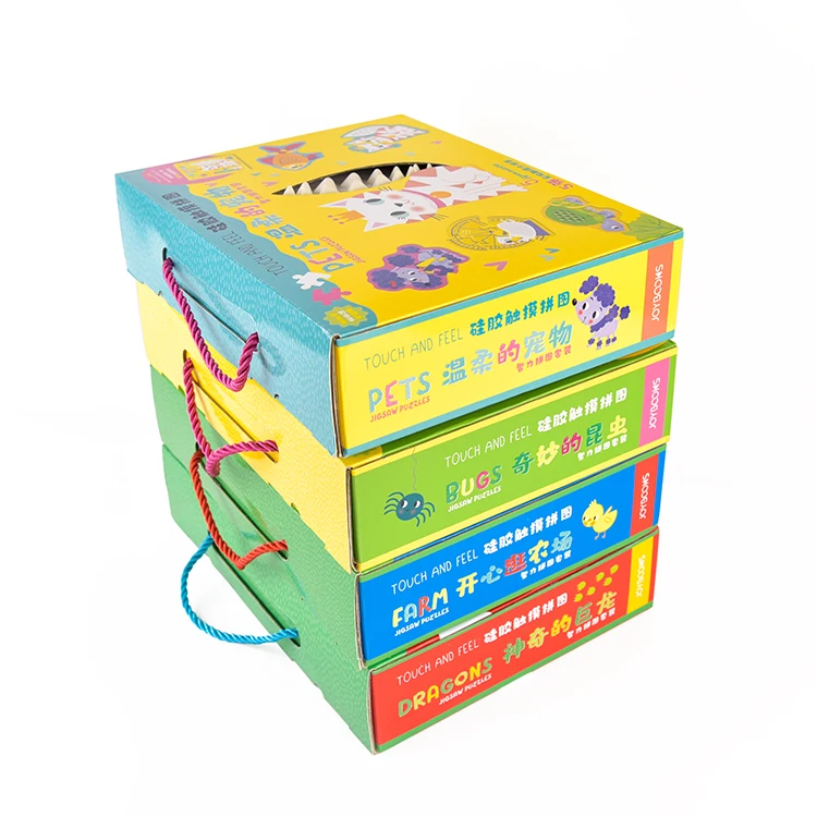 Light Weight Fun interactive Personalized full color Factory Price touch and feel smart babies books