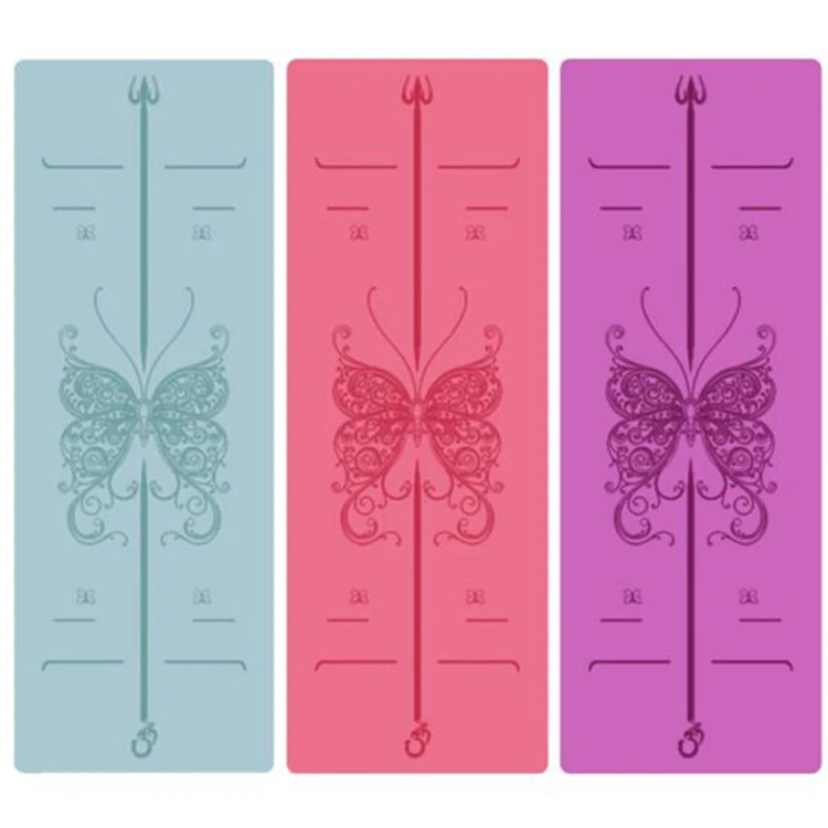 Искусственная резина эстетический Коврик для йоги расширяющийся медитации Пилатес впитывания пота фитнес-подушка отлично подходит Скользкого коврика