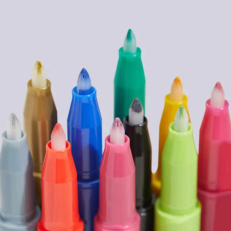 New Arrivals 12 Colors Nail Graffiti Pen WaterProof Drawing Painting Liner Brush DIY Flower Abstract Lines Nail Polish Pens