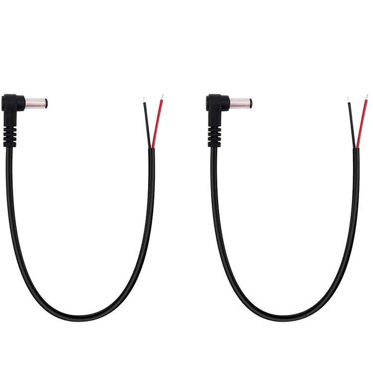 5.5*2.1mm barrel connector 12V 24V Dc 5.5mm Jack Plug Cable Dc Extension Cable Dc Power Cable
