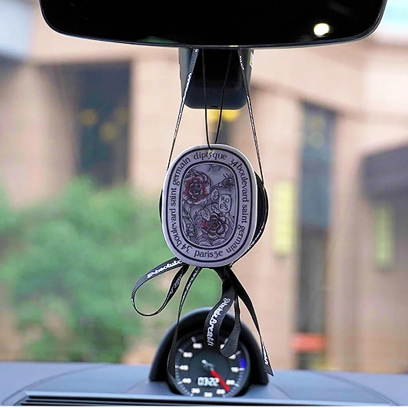 Original Smell Auto Scent Perfume Aroma Diffuser Women Car Air Freshener Lasting Fragrance Hanging Car Perfume Accessories