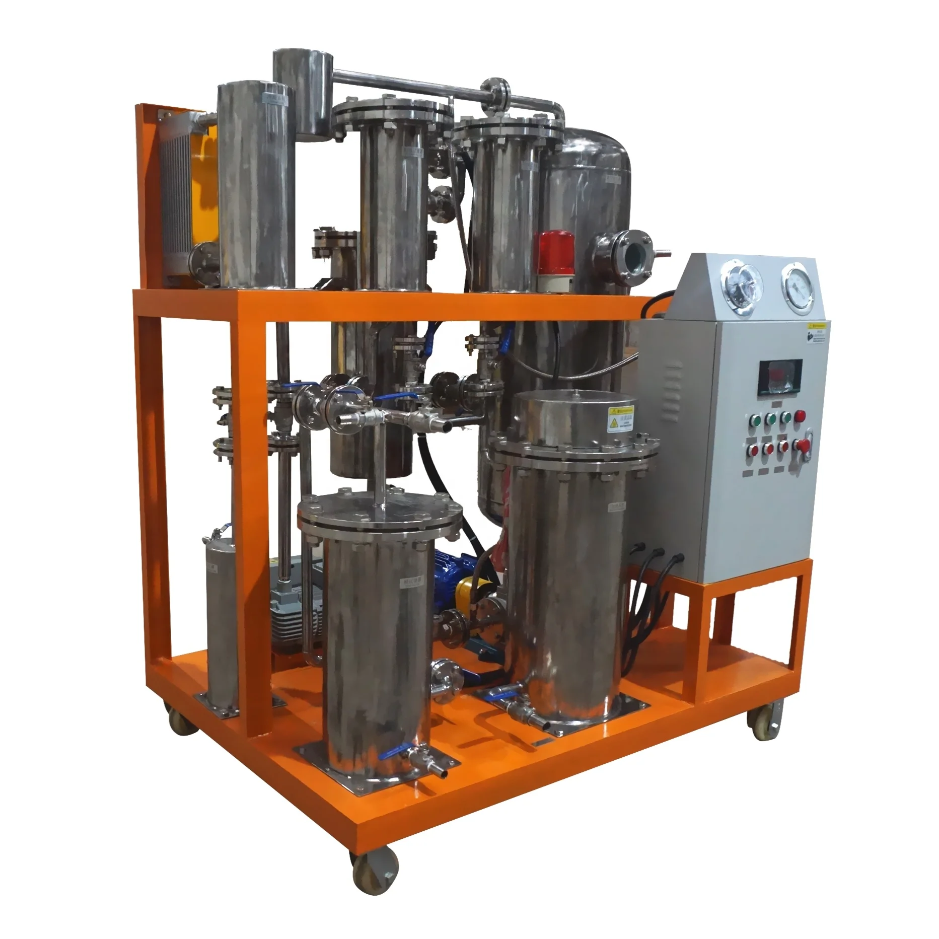 600L/H Stainless Steel 304 Food Grade Cotton Seed Oil Recycling Machine