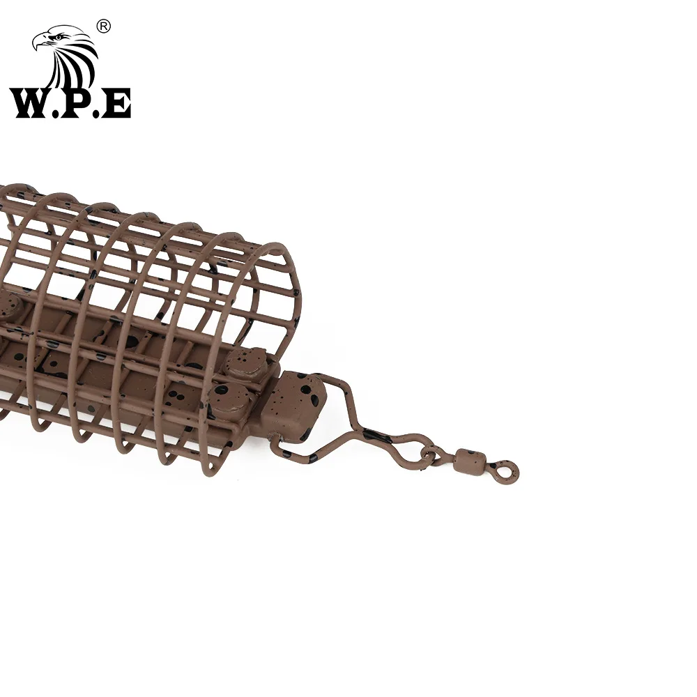 Клетка для рыбалки 20-60 г, грубая металлическая кормушка для ловли карпа