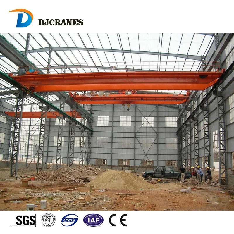Double Girder Overhead Crane Is Designed And Manufactured With European Standard. Its Lifting Capacity Can Be Up To 25 T.