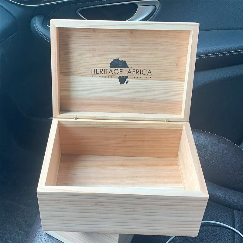 Custom logo Wholesale Spanish Cedar Wood cigar Humidor Box