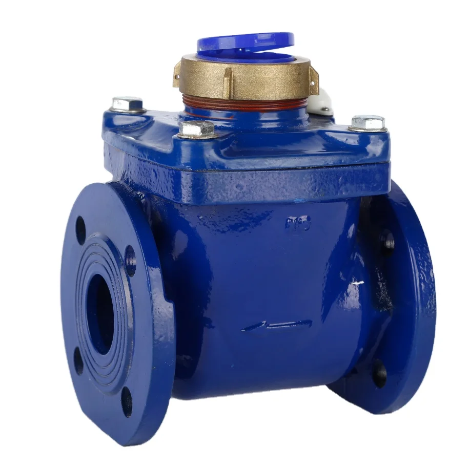 Flange end dry dial irrigation mechanical removable flow meter wolman water meter manufacturer