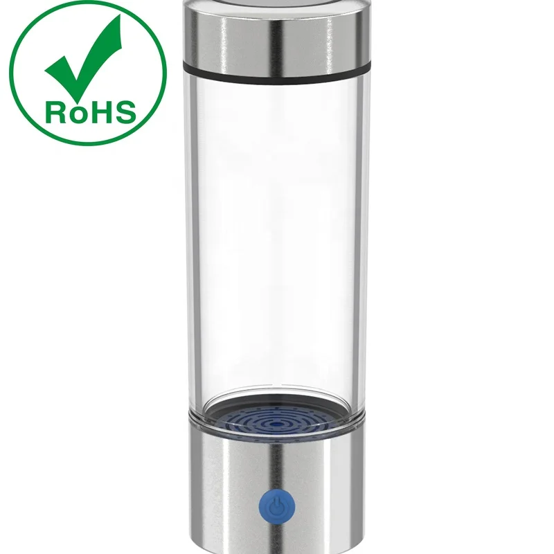 H1 Hydrogen Water Bottle Generator with PEM&SPE Technology Up to1500PPB Portable Hydrogen Water Maker Hydrogen Water Machine