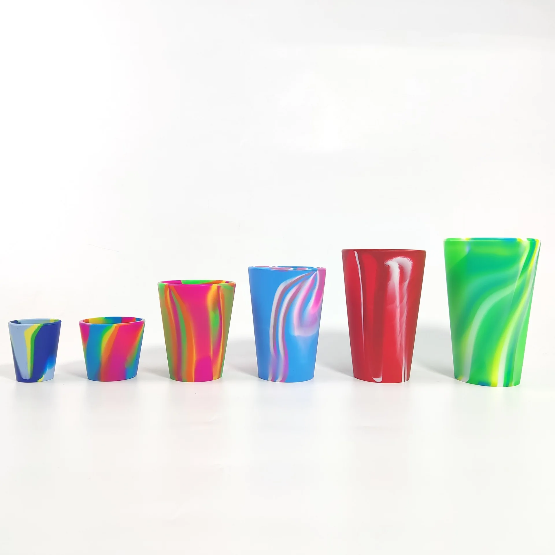 Unbreakable Silicone Pint Glasses Reusable Drinking Cup Food Grade Silicone Tumblers Silicon Cups