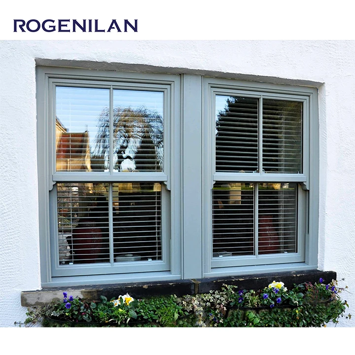 Rogenilan Premium Quality Impact Resistant UPVC Impact Resistant Glazed Windows Home Security Hurricane Resistant