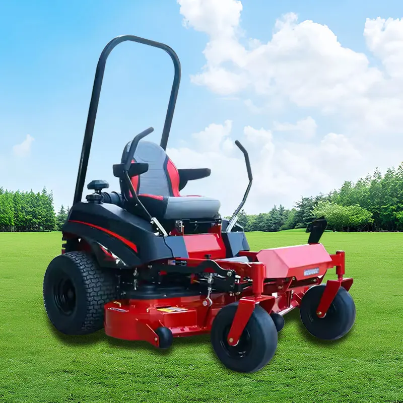 Newest Garden Machine 48inch 50inch 68inch Tractors Gasoline Riding Lawn Mowers Electric Ride on Mower for Sale