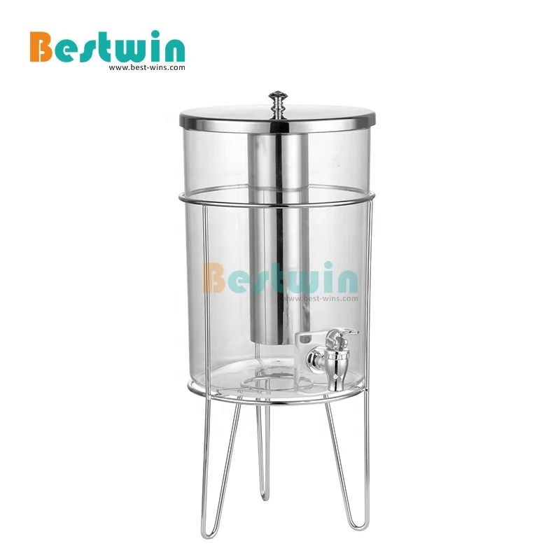 7L/8L Family Plastic Cold Drink Soda Wine Tea Lemonade Mini Beverage Simple Juice Dispenser