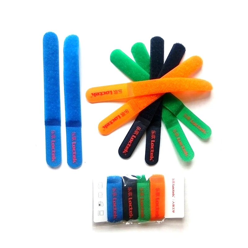 Custom Logo Luggage Strap Yoga Mats Fastener Strap100% Nylon Self-locking Bicycles Hook And Loop Strap With Buckle