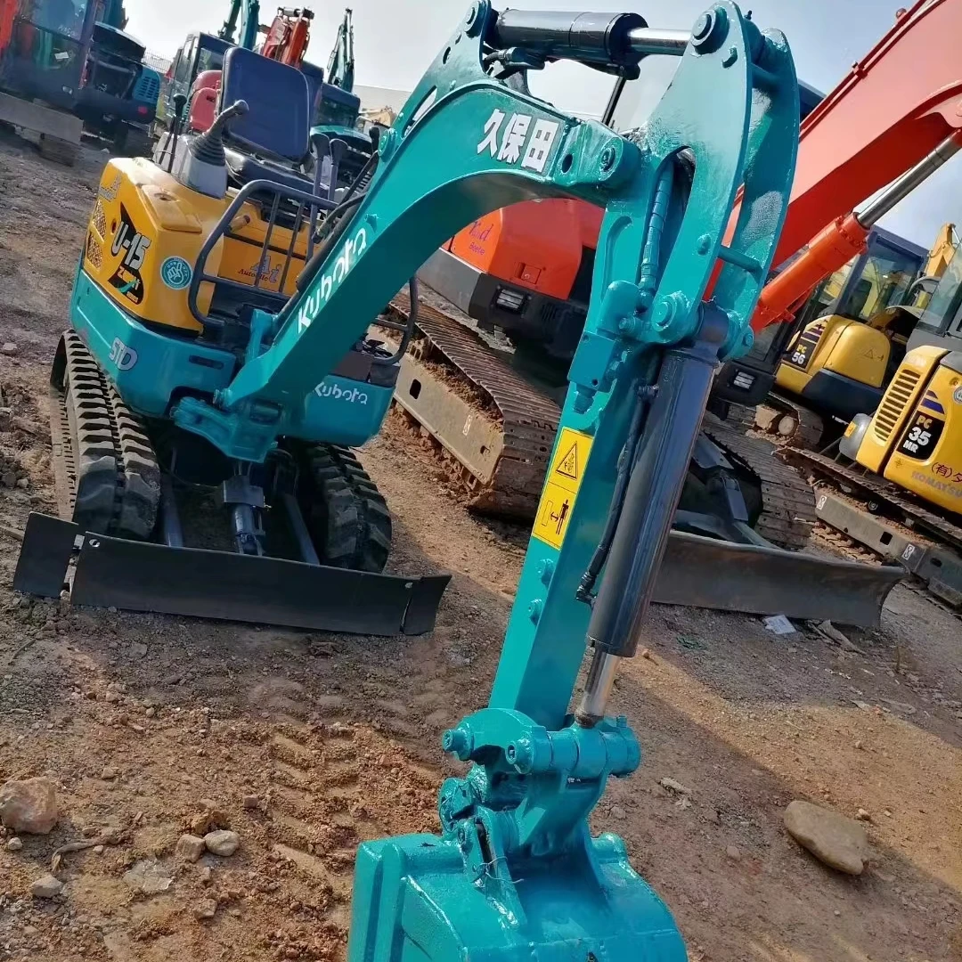 Хорошее состояние паника покупка подержанного гусеничного экскаватора Kubota U15 1 5 тонн для строительства.