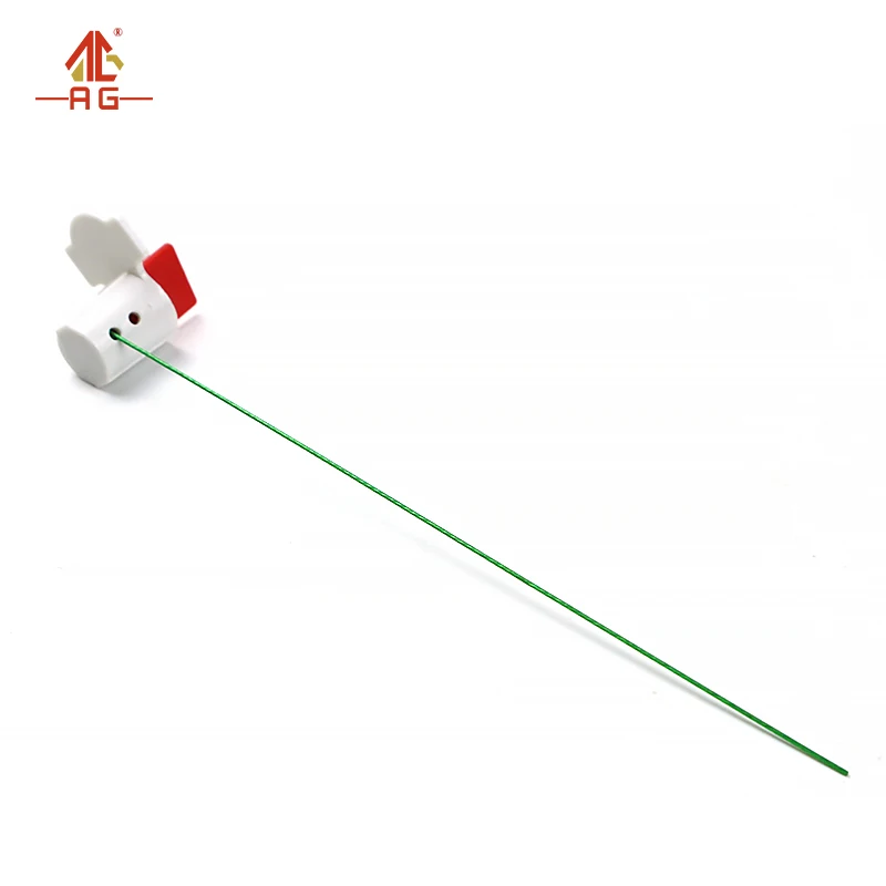 AG-MS002 Anti-theft utility twist plastic meter security steel seal electric meter lead seal