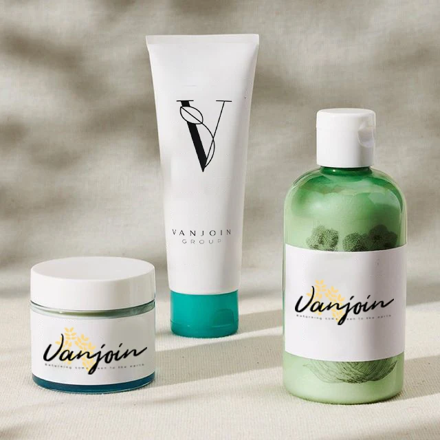 Manufacturing Plastic Cosmetic 60ml 250ml Lotion Toner Bottles 100g Cream Jars 50g 80g Tube Set Packaging Skin Care Container