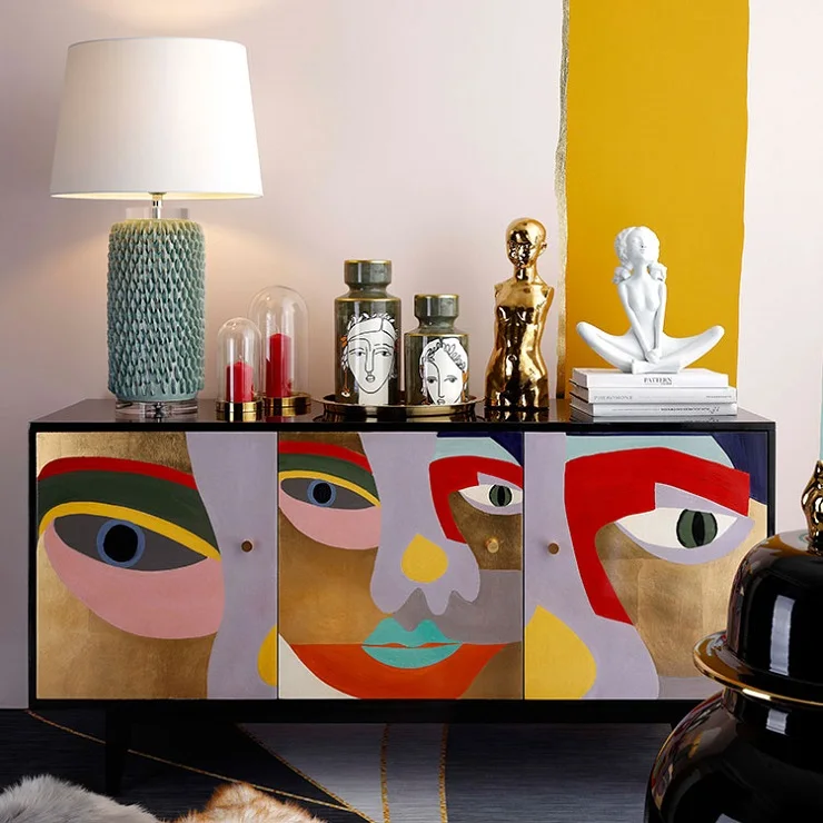 Classic Wooden Bookshelf Shelves Living Room Cabinet for Home Library Display