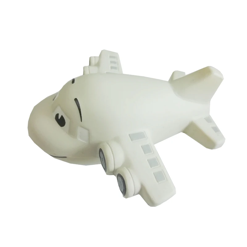 Wholesale Sensory Fidget Toy for Kids PU Airplane Promotional Gift Custom Squishy PU Foam Airplane Stress Toy