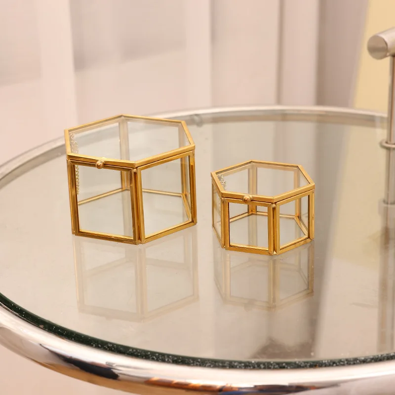 custom clear lid jewelry box with window