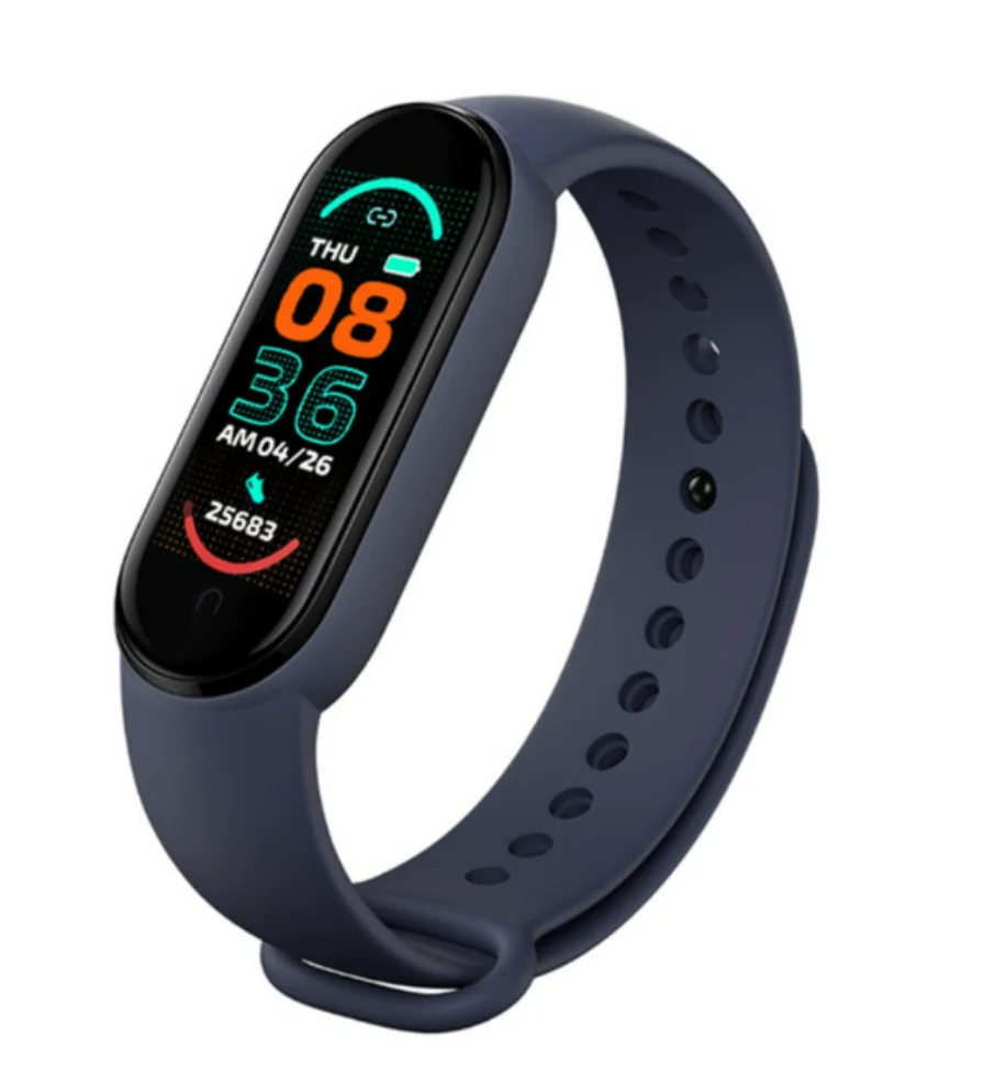 Smart watch Free shipping M6 Bracelet Wristband Fitness Tracker Blood Pressure Heart Rate Waterproof Sport Smartband