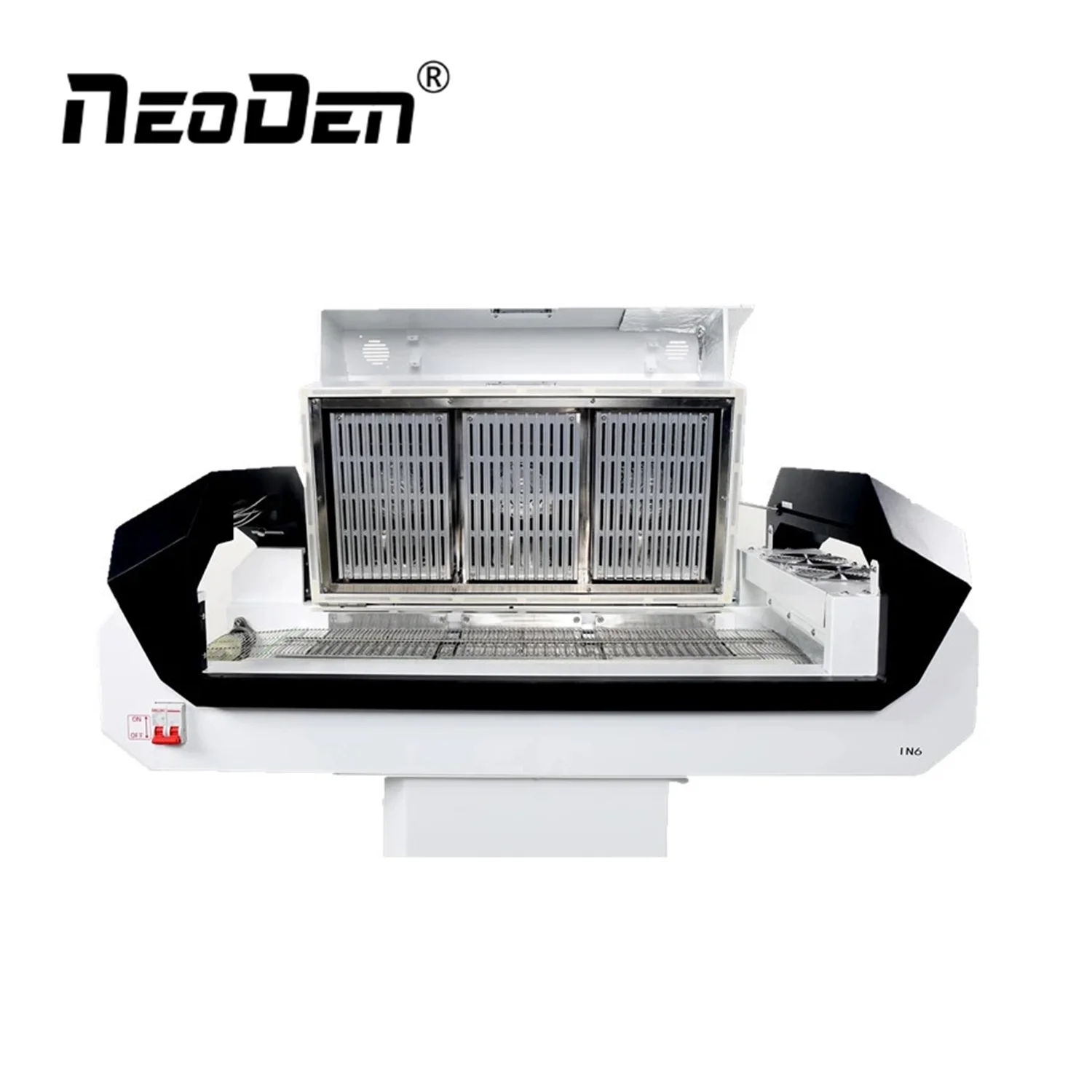 NeoDen IN6 PCB Soldering Station Desktop SMT Mini Hot Air Reflow Oven with 6 Heating Zones and TUV CE