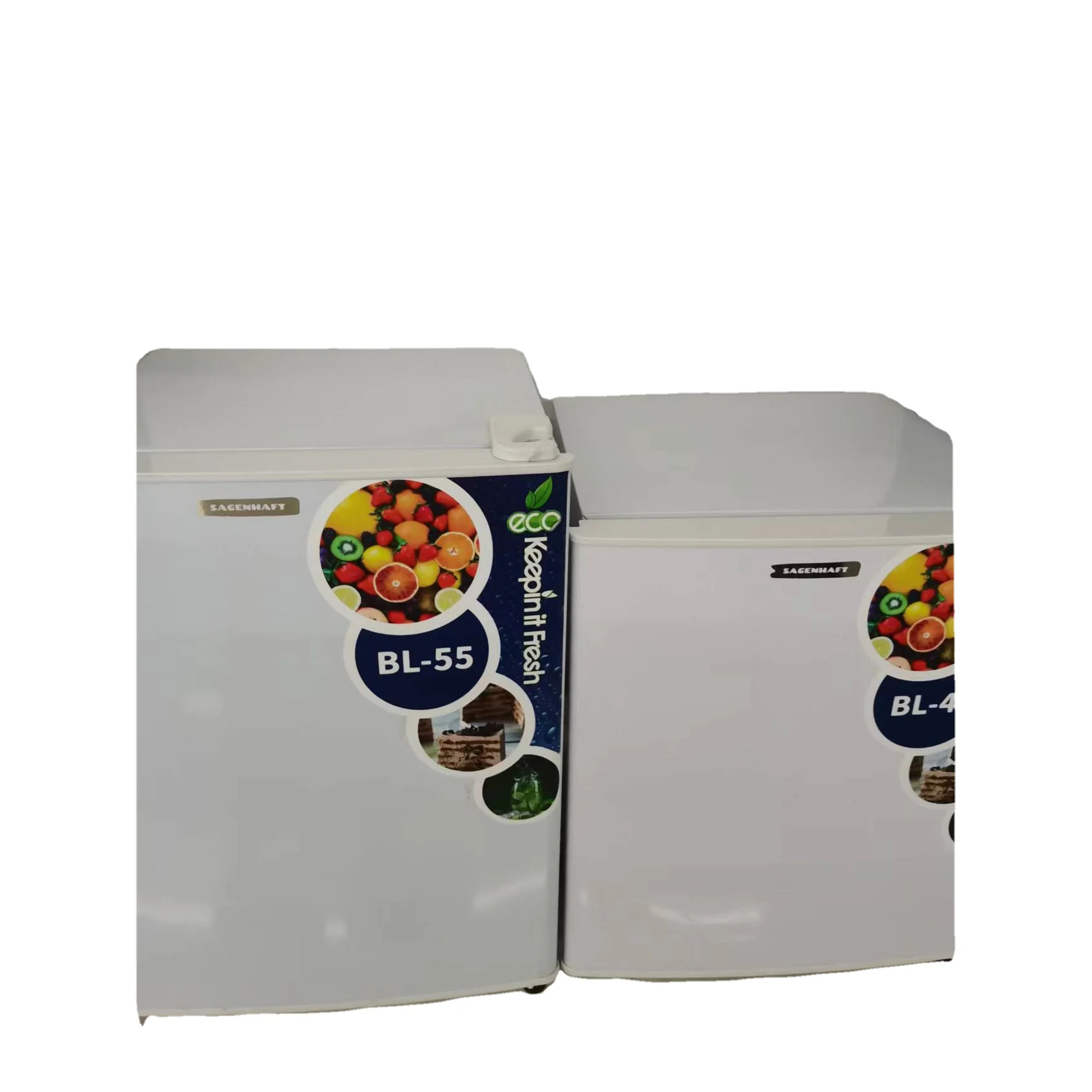 Sagenhaft 110v /220v Household Home Double Door Top Freezer Refrigerators Fridges