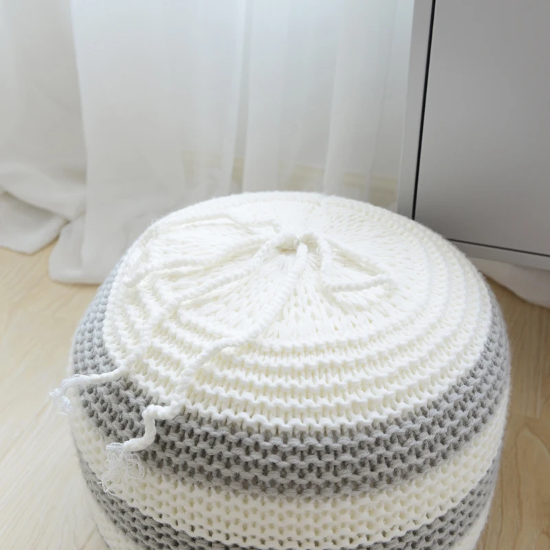 Cheap Price Hot Selling Comfortable Soft Different Size Custom Round Removable Washable Cotton Chair