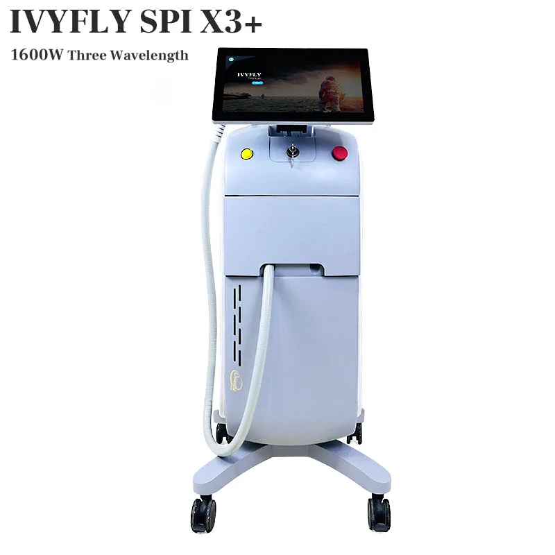 IVYFLY SPI X3+ 1600w Professional Hair Removal Machine 755 808 1064nm ICE Diode