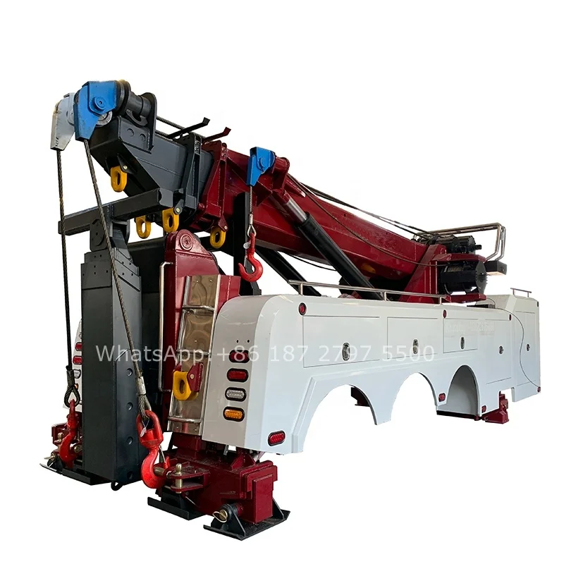 Road Rescue Recovery Tow Truck 50 Tons 60 Ton Rotator Tow Truck