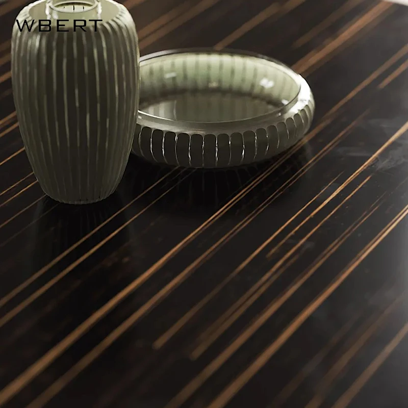 WBERT Nordic Solid Wood Office Conference Home Desk for Kitchen and Apartment Use Oval Dining Table