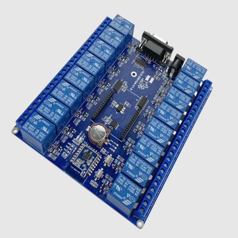 16-канальный сетевой реле SW16A пульт дистанционного управления Wi-Fi модуль управления мобильным телефоном переключатель Ali cloud HLK-SW16A