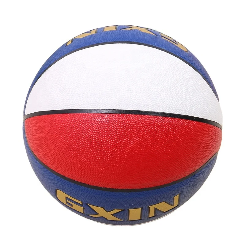 Red, white and blue basketball suit basketball wholesale high-quality basketball boutique feel goo