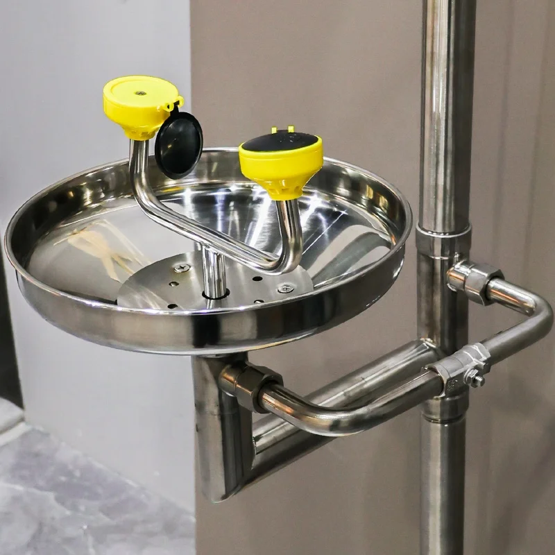 Chemical plants medical emergency safety shower eye wash station