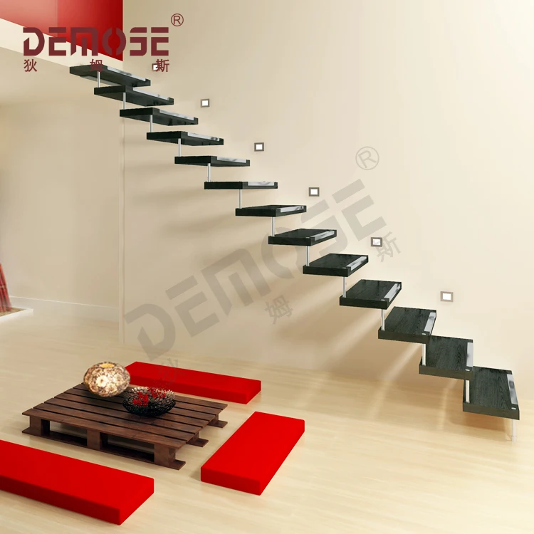 
DEMOSE simple glass and wood staircases 