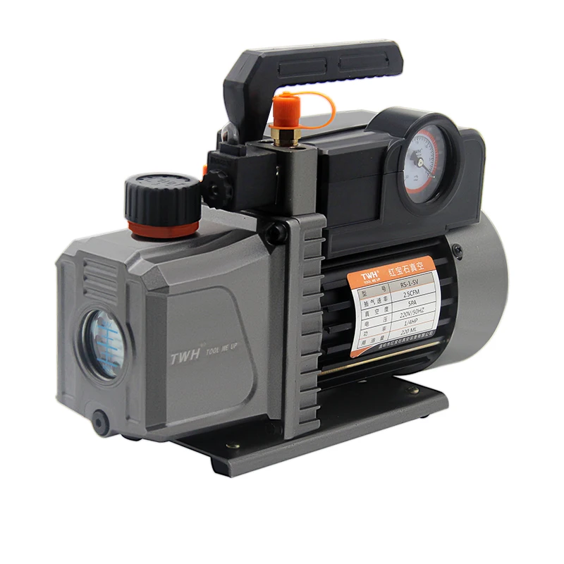 New Rerigerant  With Hand High Pressure Gauge Vacuum Pump