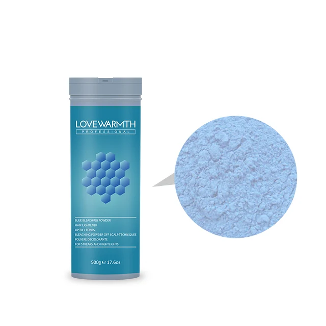 Private label hair fading lighter product no yellow bleaching powder for professional use