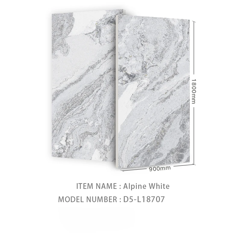 Modern Marble Decorate Tiles For Floor And Wall Panel Glossy Surface With White Color