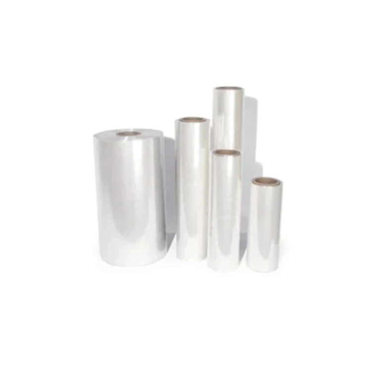 15 um POF Shrink Film Roll Warp Moisture Proof Pof Heat Shrink Film Transparent Wrap for Gift Box Transparent Film