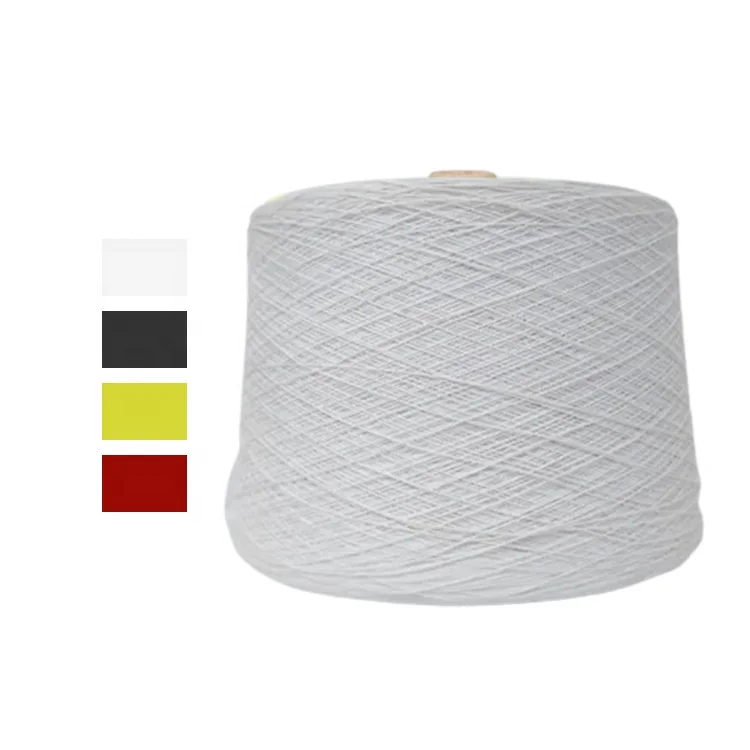 Factory Wholesale High Melting Point Flame Retardant Wear Resistant 30/2 White 100% Aramid Kevlar Filament
