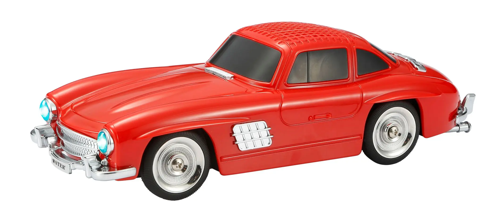 10W Bass Retro Classic Outdoor Portable Home Wireless WS-596 RGB BT Car Speaker Music Car Wster 1500mah Roadster Jaguar Mark