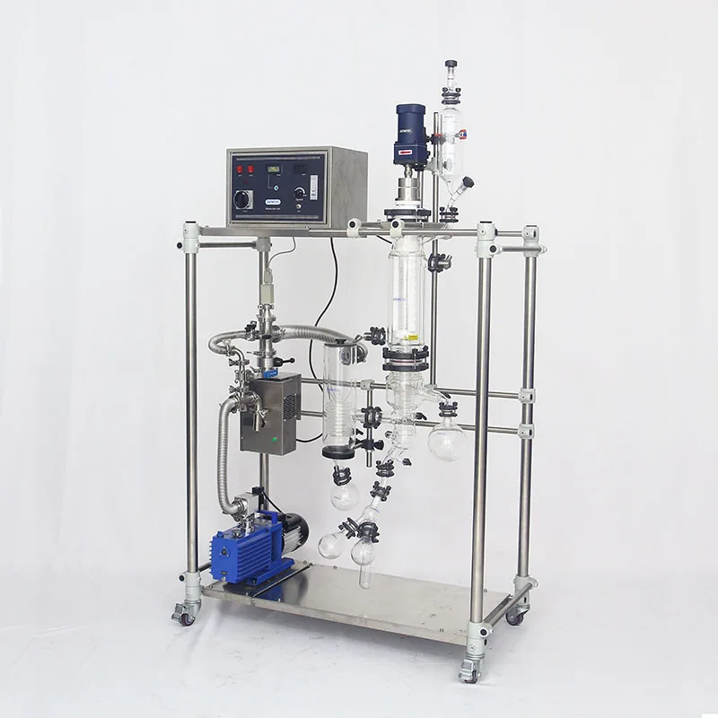 
MD800 ethanol molecular distillation system for essential oil factory 