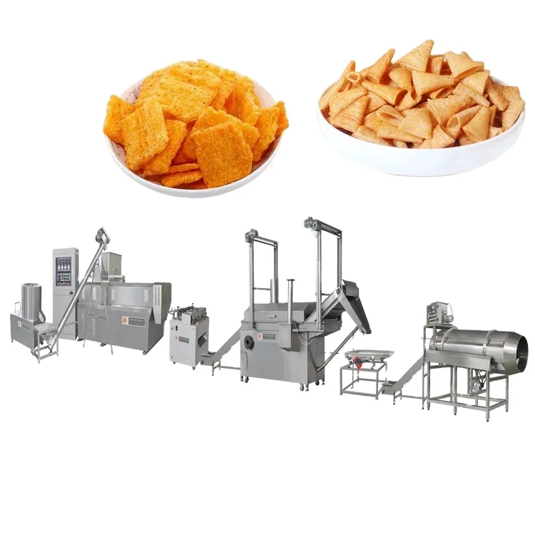 Corn tortilla chips making machine