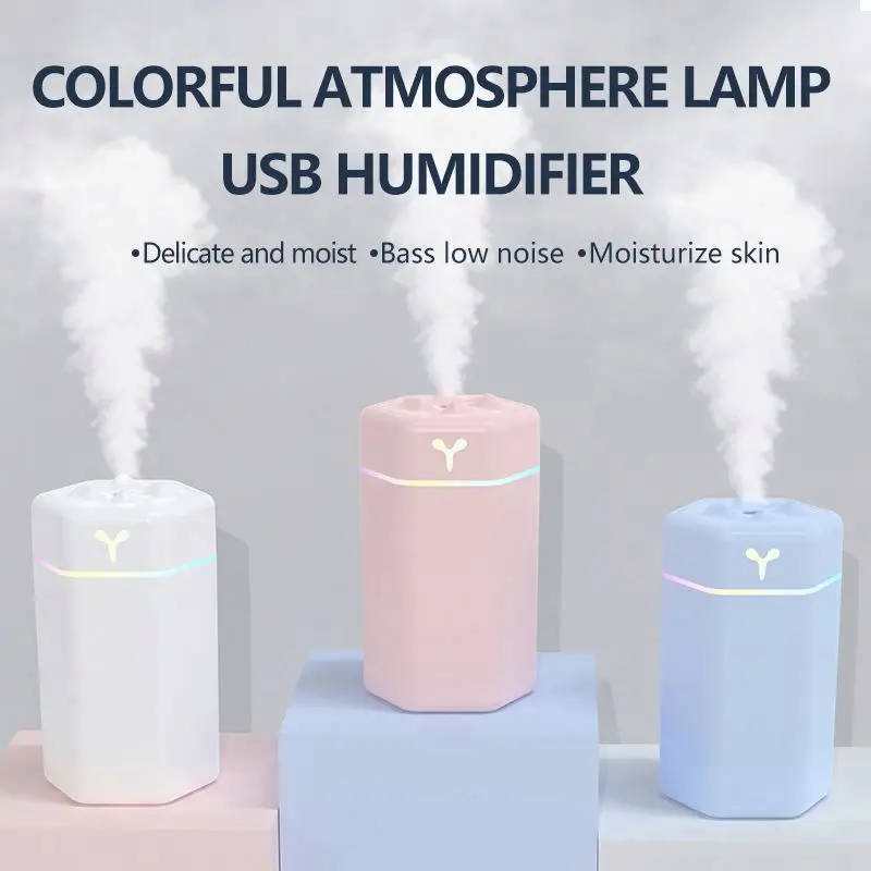 Ae-T1 Humidifier Liquids For Air H2O With Light Mini Diy Kits Usb Household Fog Purifier Origin Dry Injection Handheld Personal