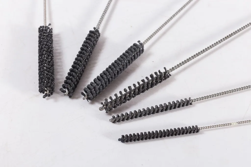 FMT High quality polishing cleaning China Polishing Grinding ball Cylinder Tube Honing Brush